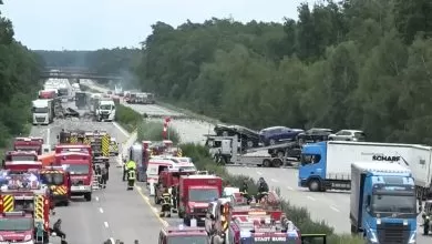Un camion cu mărfuri periculoase a explodat pe A2 din Germania