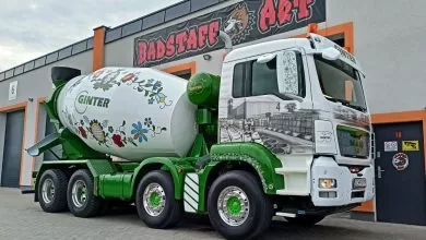 Cea mai frumoasă betonieră din Polonia