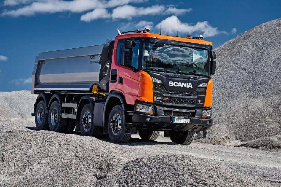 Scania XT camion construcții