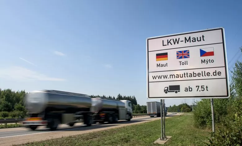 Indicele kilometrilor parcurși de camioane a crescut ușor în Germania