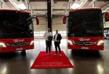Primele livrări ale modelului actualizat Mercedes-Benz Tourismo 14 Primele livrări ale modelului actualizat Mercedes-Benz Tourismo