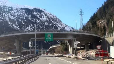 Tunelul rutier Gotthard închis din motive de siguranță