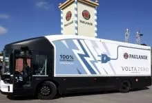 Paulaner folosește camionul electric Volta Zero pentru livrări la Oktoberfest