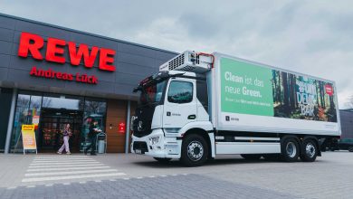 REWE utilizează camioane electrice pentru livrări în regiunea Berlin