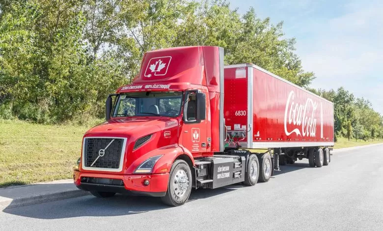 Coke Canada Bottling utilizează camioane electrice Volvo VNR în distribuția de Coca-Cola 1 Coke Canada Bottling utilizează camioane electrice Volvo VNR în distribuția de Coca-Cola