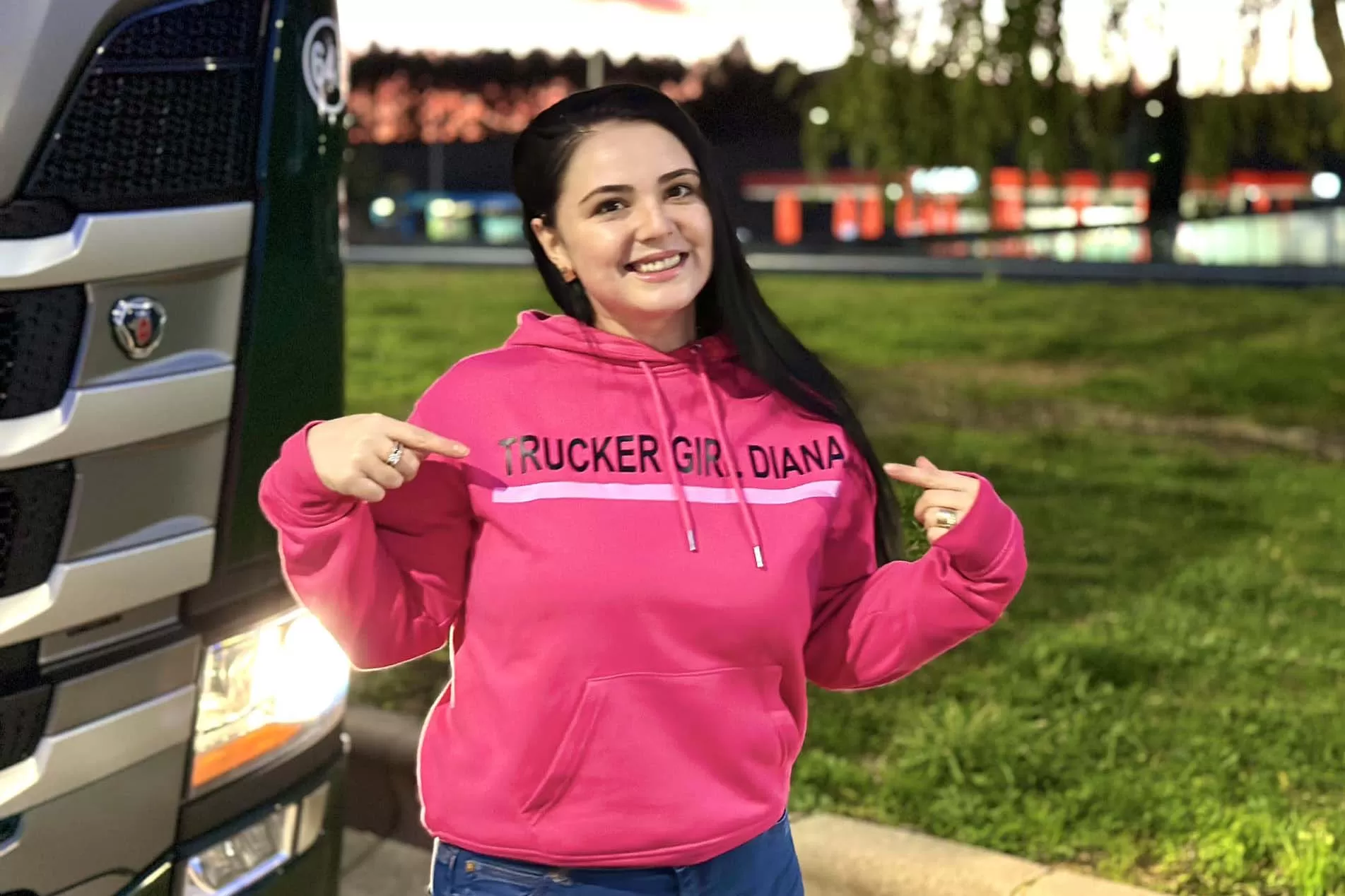 Trucker Girl Diana: ”Dacă noi ne oprim, atunci chiar se oprește toată lumea asta!” 6 diana stoian trucker girl diana 3