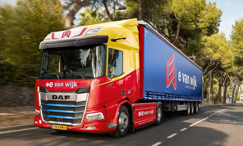 Zece camioane electrice DAF XD pentru E. van Wijk Logistics