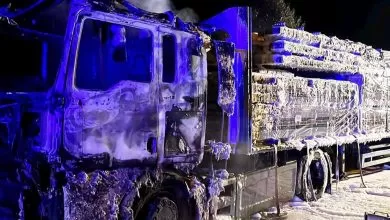 Germania: Un șofer a murit din cauza unui incendiu la camion