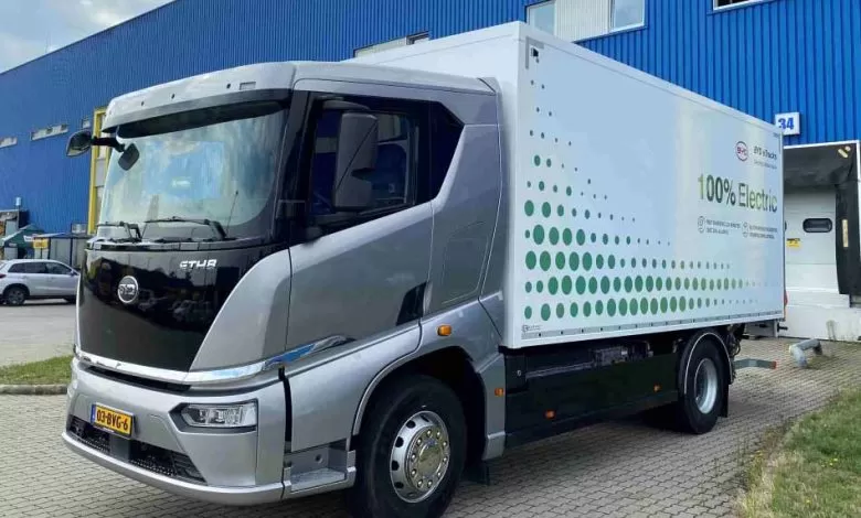 Waberer's a testat camionul electric BYD ETH8 de 19 tone