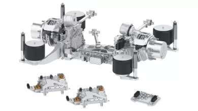 ZF prezintă axa electrică AxTrax 2 LF pentru autobuze urbane