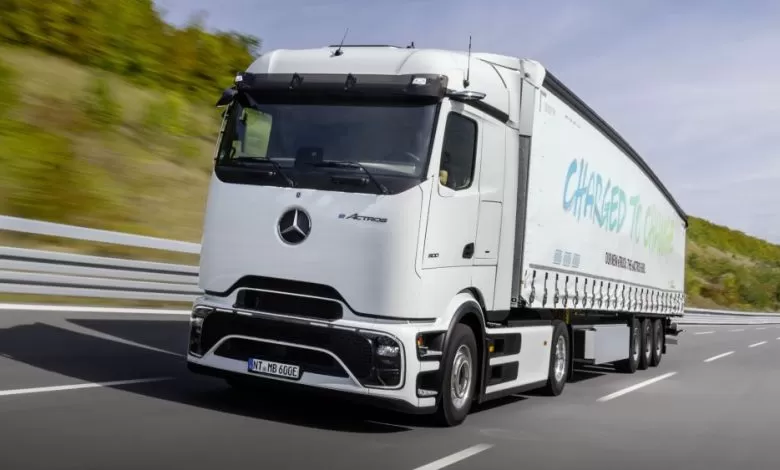 Mercedes-Benz eActros 600: Fotografii și informații oficiale
