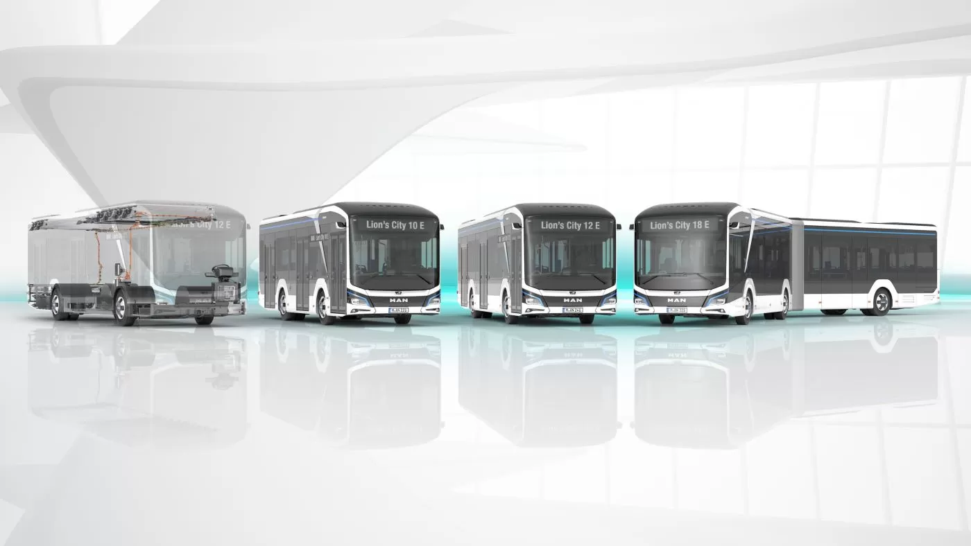 P Bus EOT eBus Family with Chassis