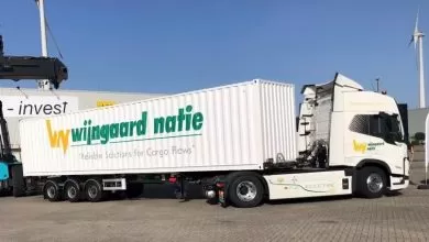 Primul camion electric folosit în interiorul Portului Anvers