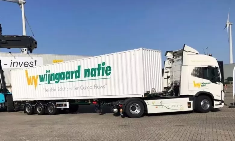 Primul camion electric folosit în interiorul Portului Anvers