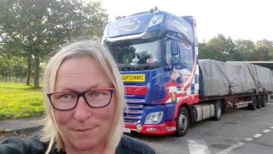 Helga, șoferița austriacă de camion care iubește România