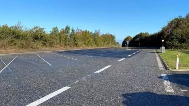 Noi locuri de parcare pentru camioane pe E45 în Danemarca