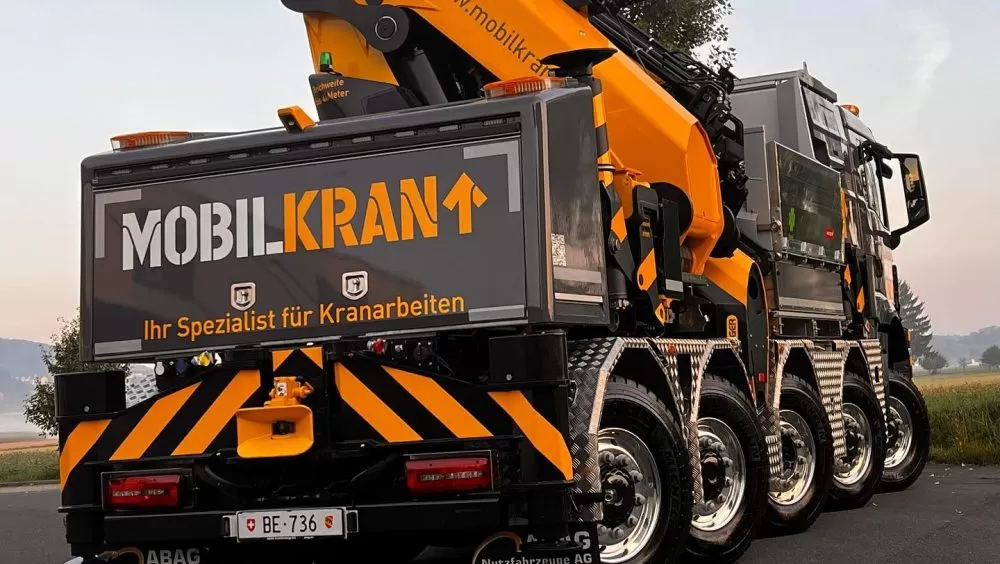 Automacara MAN TGS 45.510 cu 5 axe viratoare