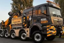 Automacara MAN TGS 45.510 cu 5 axe viratoare 8 Automacara MAN TGS 45.510 cu 5 axe viratoare