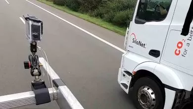 Germania: Șoferii de camion distrași la volan sancționați cu ajutorul GoPro-ul