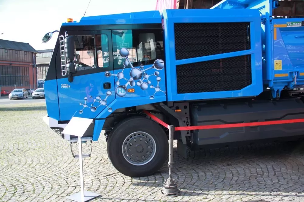 Primul camion Tatra FCEV alimentat cu hidrogen