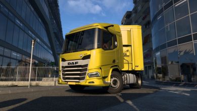 DAF XD este primul camion de distribuție din jocul ETS2