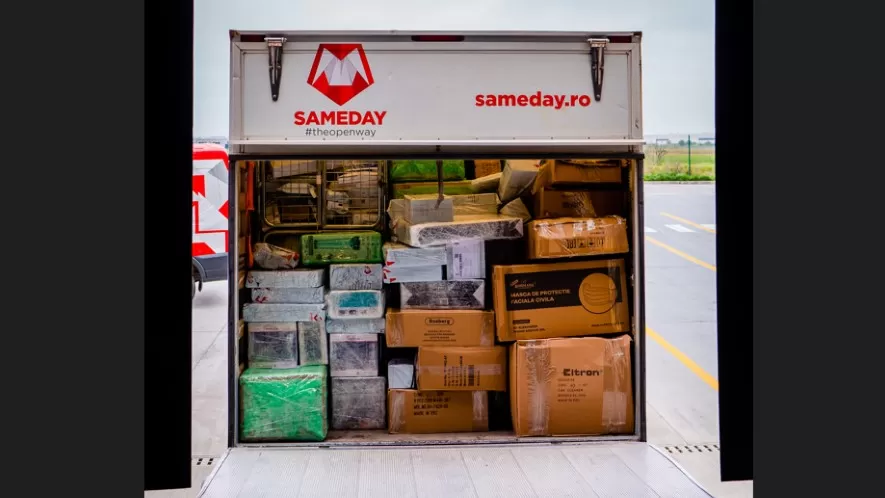 Peste 4 milioane de colete livrate de Sameday România în primele zile de Black Friday 2023