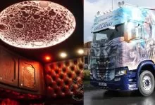 Cea mai frumoasă basculantă: Scania R540 She-Wolf