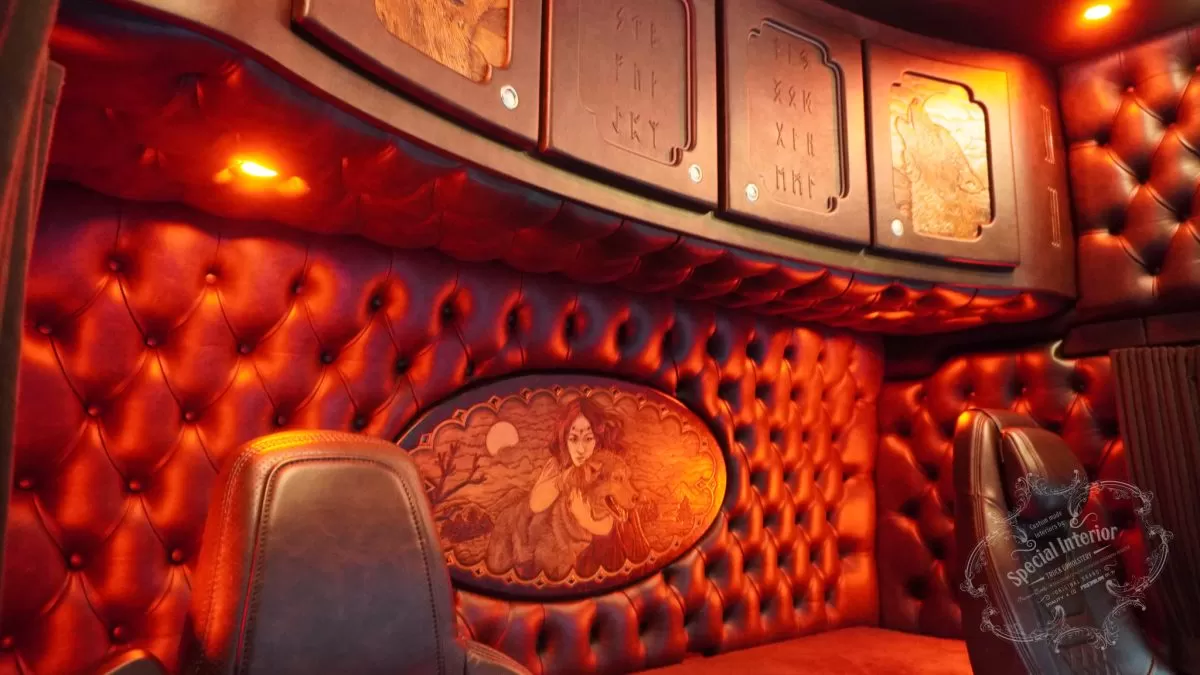 Cea mai frumoasă basculantă: Scania R540 She-Wolf