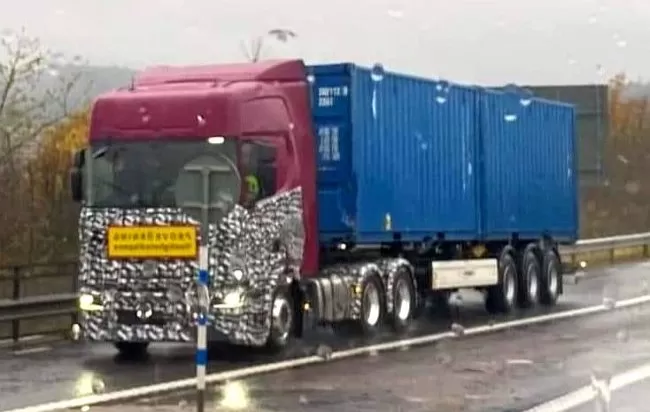 Scania pregătește o cabină mai aerodinamică