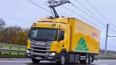 Deutsche Post testează un camion electric cu pantograf