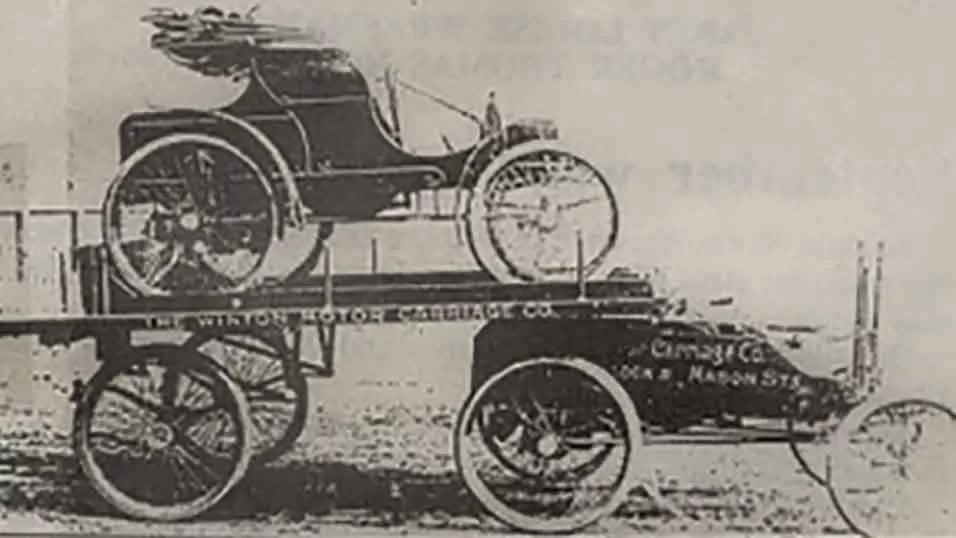 Cine și unde a inventat primul transportor auto 4 Alexander Winton - primul transportor auto