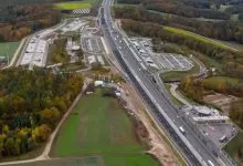 Germania: Cea mai mare parcare de camioane din nordul Bavariei