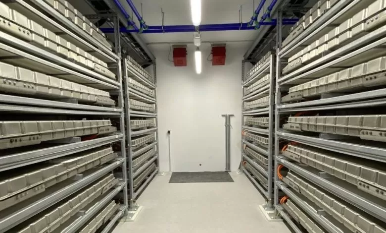 Sistem de stocare a energiei din baterii uzate de la eCitaro