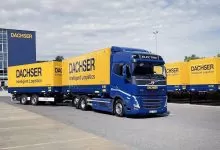 Primul camion electric cu swap-body utilizat de DACHSER pe distanțe lungi 8 Camion electric cu suprastructură interschimbabilă utilizat pe distanțe lungi