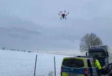Germania: Drone folosite pentru a găsi gheață pe camioane