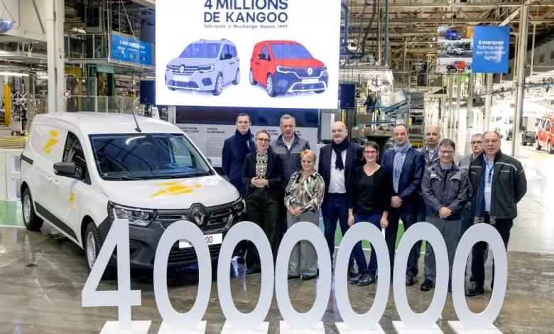 La Poste a primit modelul Renault Kangoo cu numărul 4.000.000
