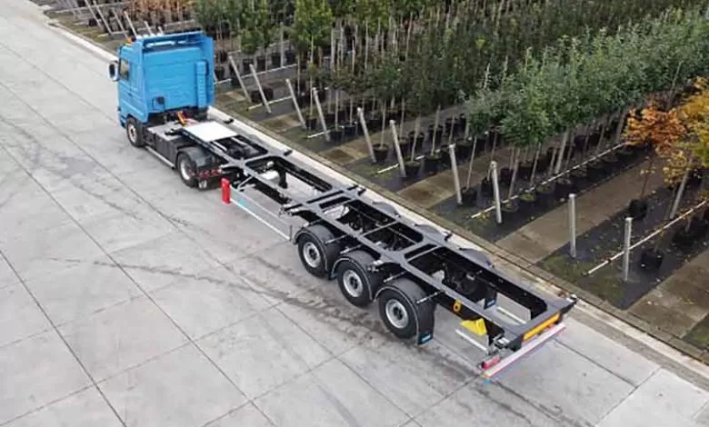 D-TEC a dezvoltat un șasiu portcontainer pentru distanțe scurte