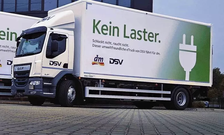 DSV mizează pe camioane electrice DAF LF Electric