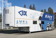 Nouă semiremorcă double-deck Van Eck pentru motorsport