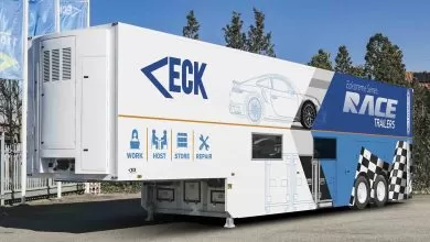 Nouă semiremorcă double-deck Van Eck pentru motorsport