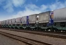Ucraina urcă camioanele pe tren pentru a ocoli blocada transportatorilor polonezi 6 Ucraina urcă camioanele pe tren pentru a ocoli blocada transportatorilor polonezi