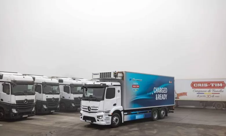 Cris-Tim testează eActros 400 în operațiunile de distribuție