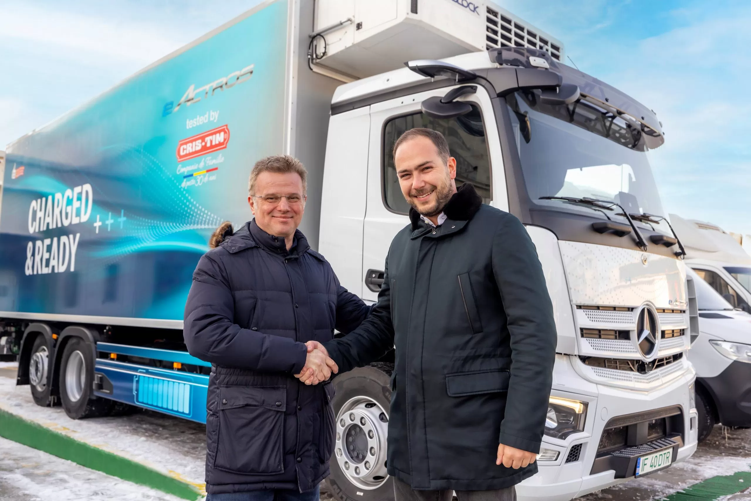 Cris-Tim testează eActros 400 în operațiunile de distribuție 