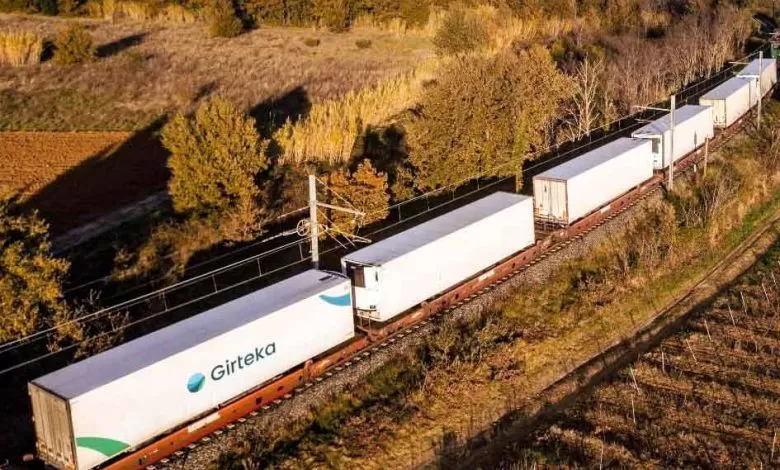 Girteka a extins serviciile intermodale între Suedia și Germania 1 Girteka a extins serviciile intermodale din Suedia către Germania