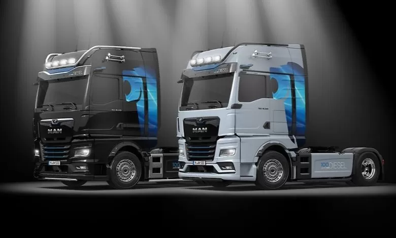 Ediție specială pentru 100 de ani de motoare diesel MAN