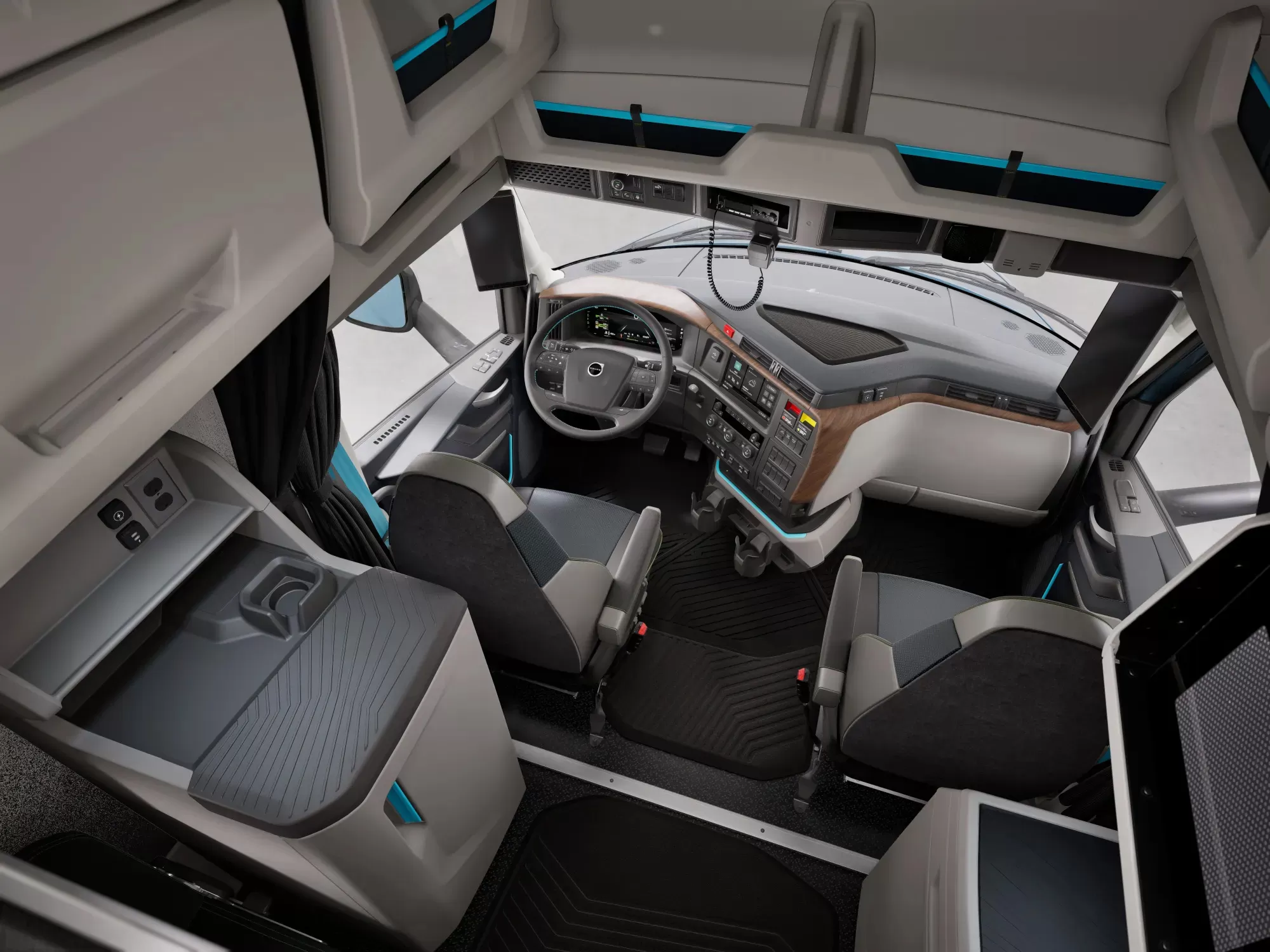 Noua cabina a noului volvo VNL 2024