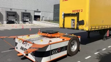 EX9 a prezentat o unitate de tractare autonomă pentru terminale 3 ex92