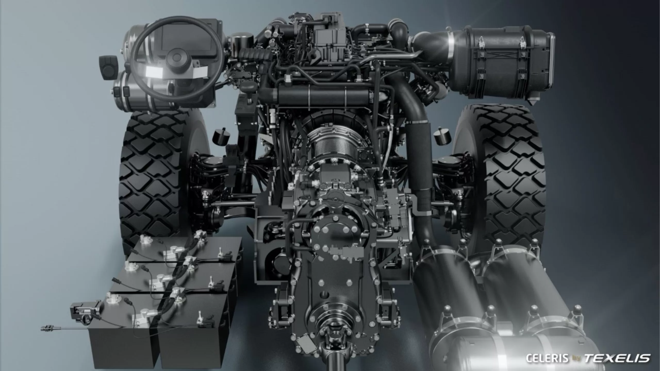 Texelis propune șasiul CELERIS pentru vehicule militare 4x4