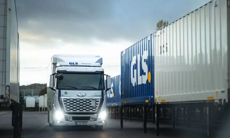 GLS Germania face coletărie cu un camion cu hidrogen 1 GLS Germania utilizează primul cu primul camion cu hidrogen