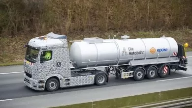 eActros 600, testat de Autobahn GmbH în operațiuni de iarnă